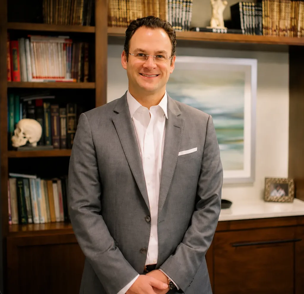 Dr. Haidenberg of Plano Plastic Surgery in a professional office portrait